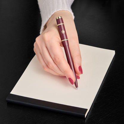 HUGO BOSS, Ballpoint pen Rive Signature Lady Burgundy