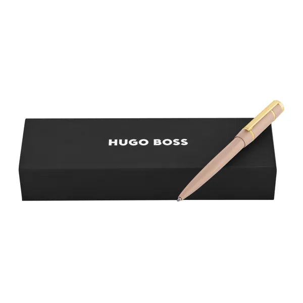 HUGO BOSS, Stylo à bille Rive Signature Lady Burgundy