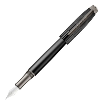Hugo Boss, Füllfederhalter, Striato, Black