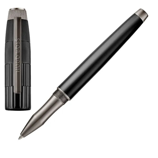 Stylo plume Hugo Boss Striade Black