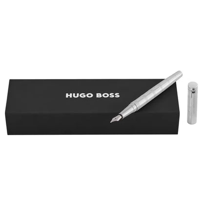 Stylo plume HUGO BOSS Loop Bauhaus, Noir