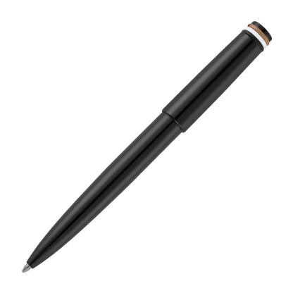 Stylo bille HUGO BOSS, Gear Brushed, noir