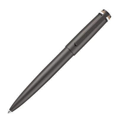 Stylo bille HUGO BOSS, Gear Brushed, noir