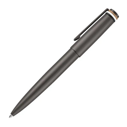 Stylo bille HUGO BOSS, Gear Brushed, noir