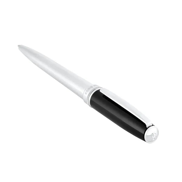 HUGO BOSS, Stylo plume Essential, gris