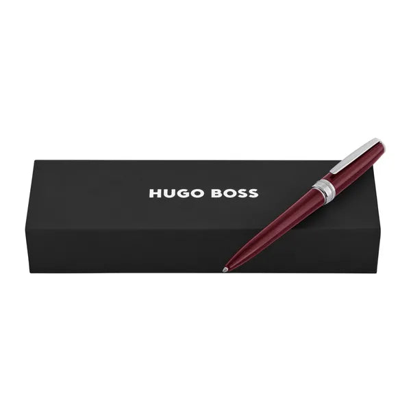 HUGO BOSS, Stylo plume Essential, gris