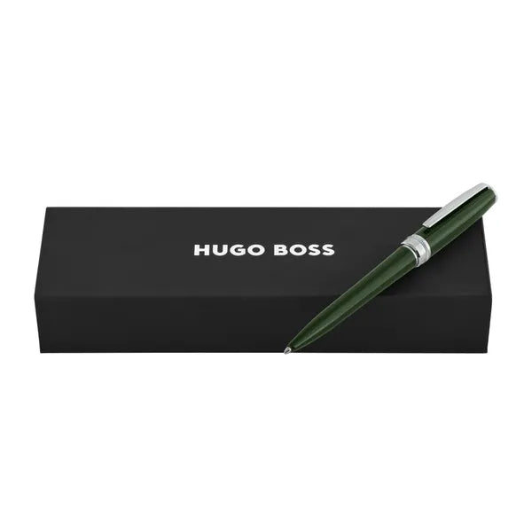 HUGO BOSS, Stylo plume Essential, gris