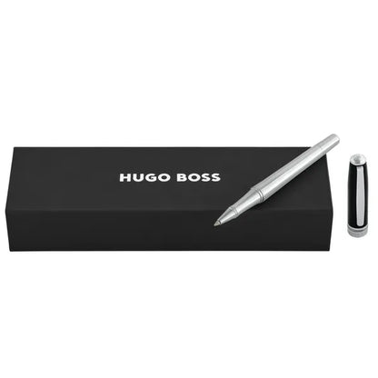 HUGO BOSS, Stylo plume Essential, gris