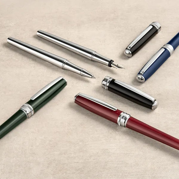 HUGO BOSS, Stylo plume Essential, gris