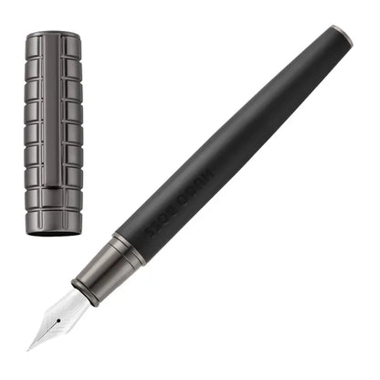Stylo-plume HUGO BOSS Arche Bauhaus, noir