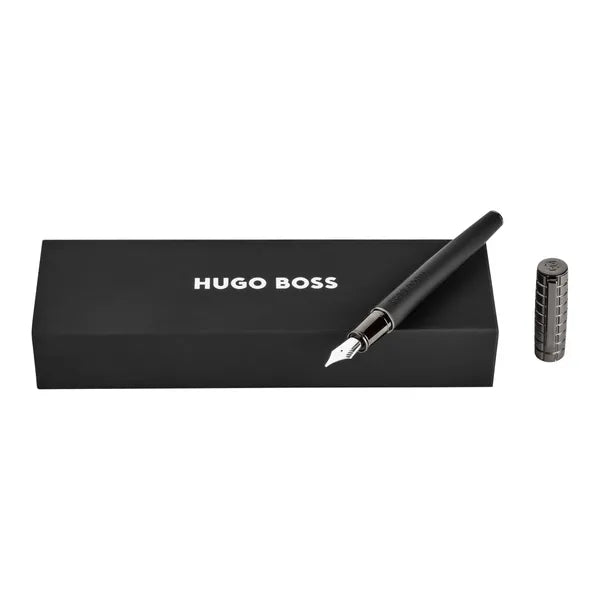 Stylo-plume HUGO BOSS Arche Bauhaus, noir