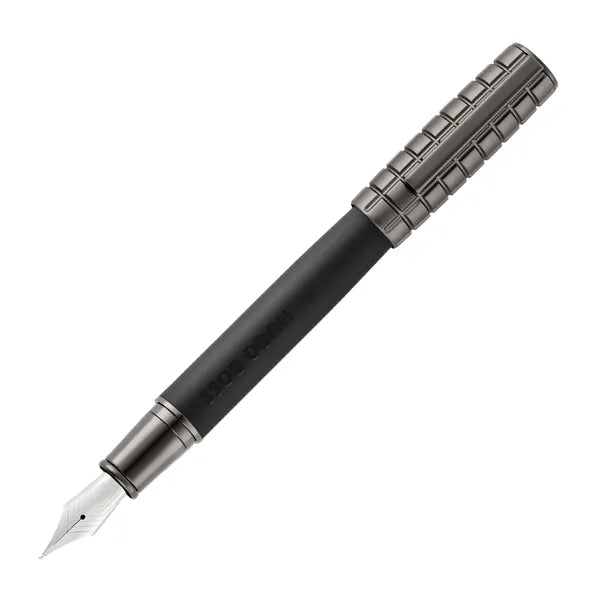 Stylo-plume HUGO BOSS Arche Bauhaus, noir