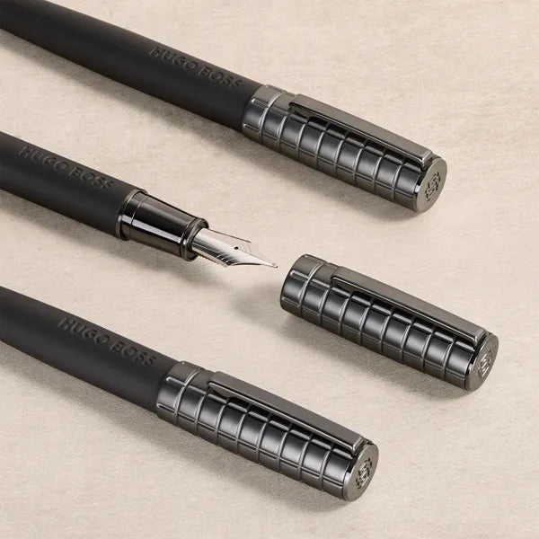 HUGO BOSS Rollerball Pen Arche Bauhaus, Black