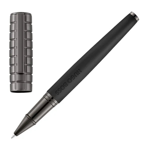 HUGO BOSS Stylo roller Arche Bauhaus, Noir