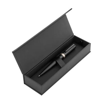 HUGO BOSS, Kugelschreiber, Arche Brushed Ring, Black