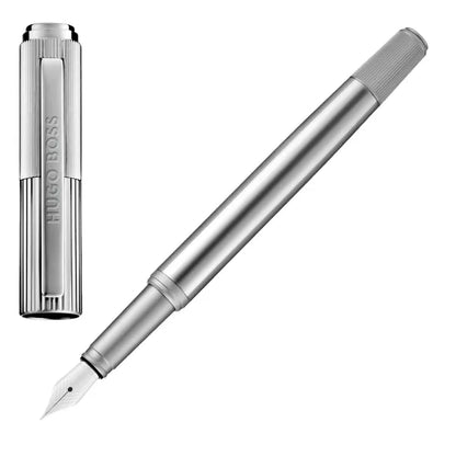 Hugo Boss, Füllfederhalter, Striade, Chrome