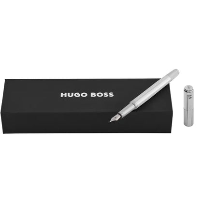Hugo Boss, Füllfederhalter, Striade, Chrome