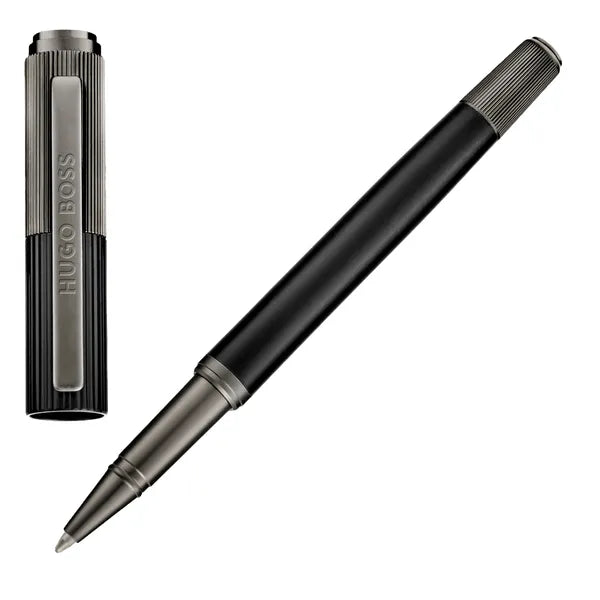 Stylo plume Hugo Boss Striade Black