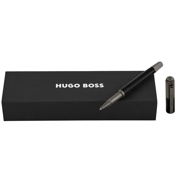 Stylo plume Hugo Boss Striade Black