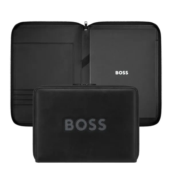 HUGO BOSS, porte-documents, Monogram Black