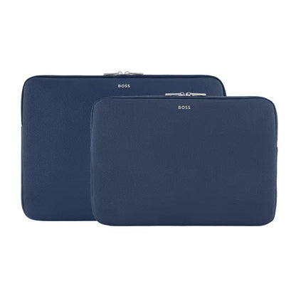 HUGO BOSS, Laptop hülle, Classic Grained, Navy 13