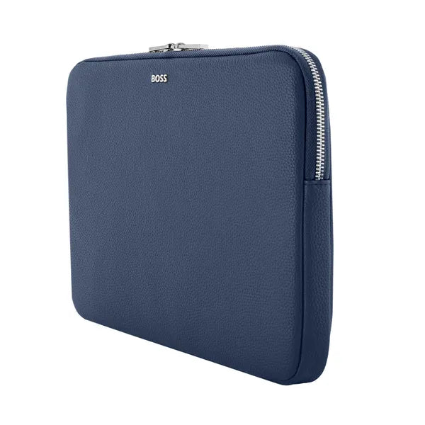 HUGO BOSS, Laptop hülle, Classic Grained, Navy 13