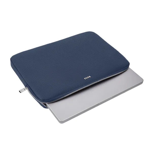 HUGO BOSS, Laptop hülle, Classic Grained, Navy 13