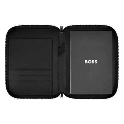 HUGO BOSS, A5 Konferenzmappe, Varsity, Black