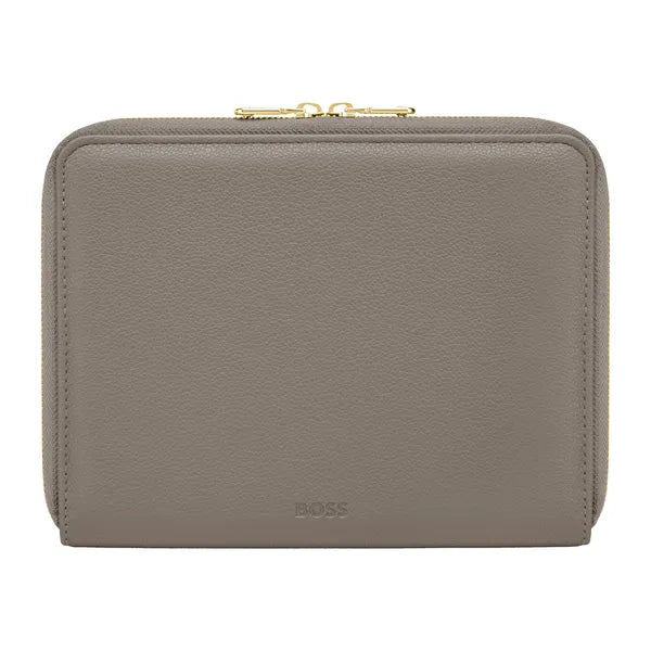 HUGO BOSS, Konferenzmappe Signature Lady, A5, Taupe