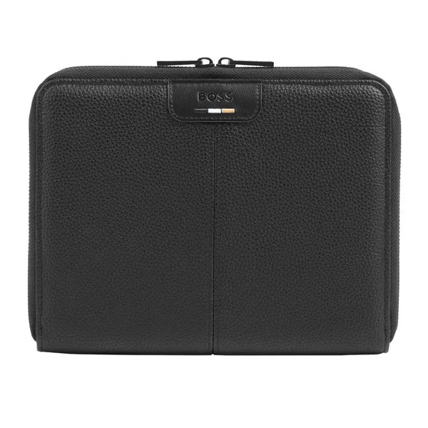 HUGO BOSS, A5 Konferenzmappe Emblematic, Black