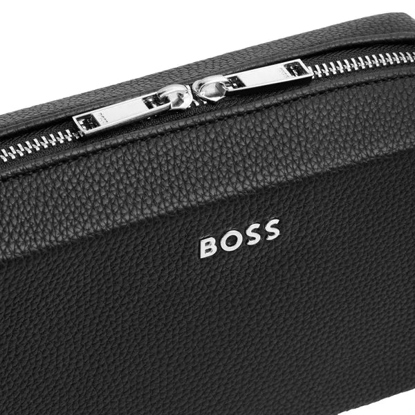 HUGO BOSS, Credit card holder, Classic Grained, Black