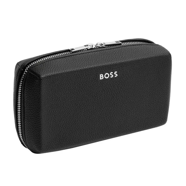 HUGO BOSS, Credit card holder, Classic Grained, Black
