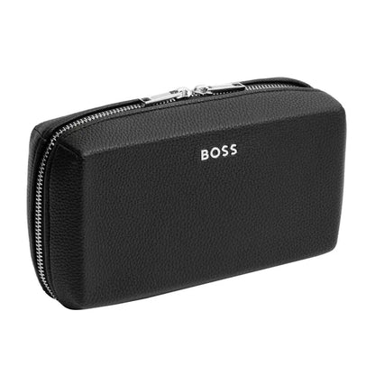 HUGO BOSS, Credit card holder, Classic Grained, Black