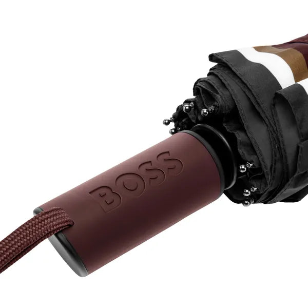 HUGO BOSS, Regenschirm Varsity, Burgundy