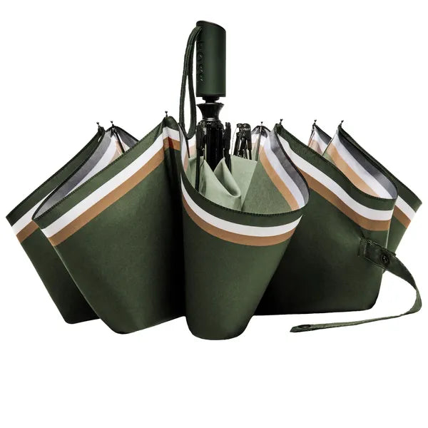 HUGO BOSS, Taschenschirm Varsity, Forest Green