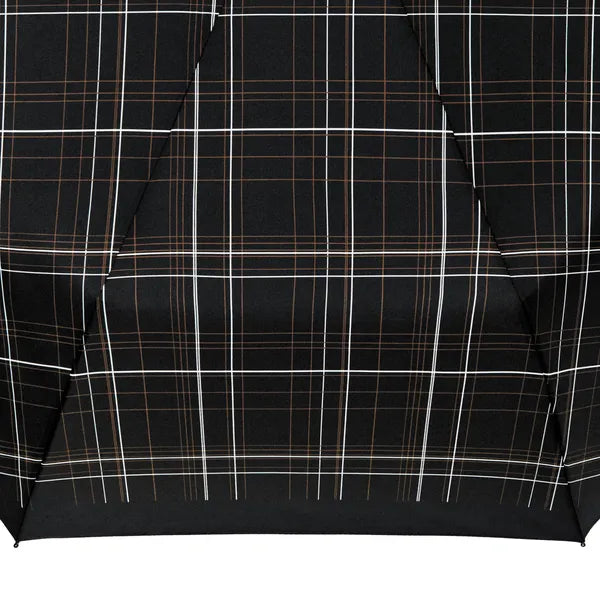 HUGO BOSS, Taschenschirm, Checkered, Black