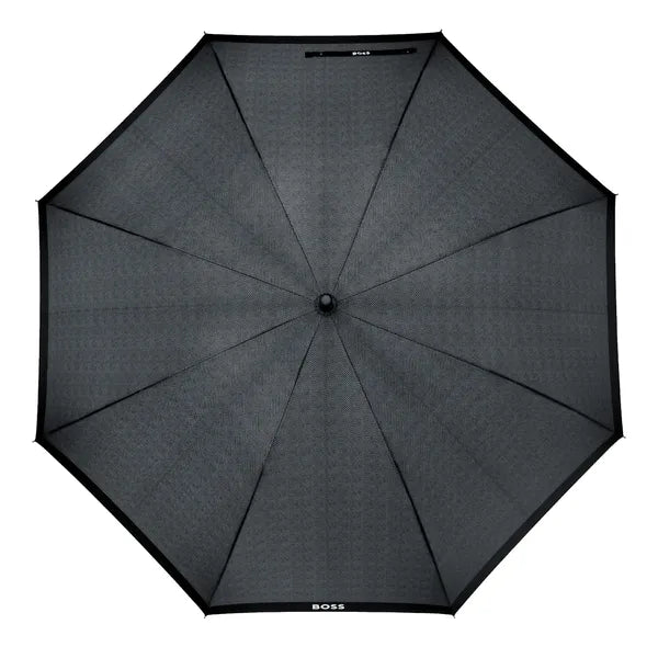 HUGO BOSS, Regenschirm, Chevron, Dark Grey