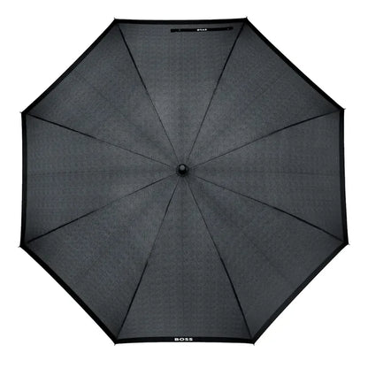 HUGO BOSS, Regenschirm, Chevron, Dark Grey