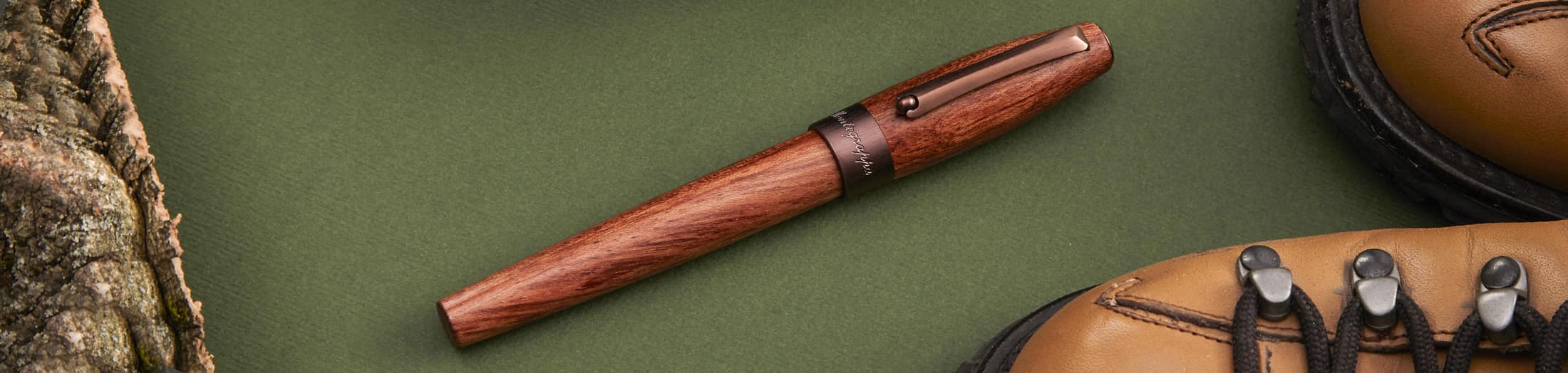 Wooden ballpoint pen