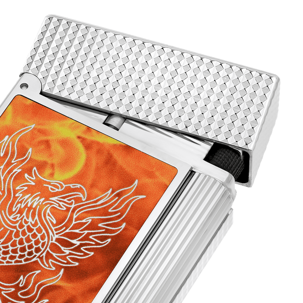 ST Dupont Feuerzeug Ligne 2 85th Anniversary, Palladium