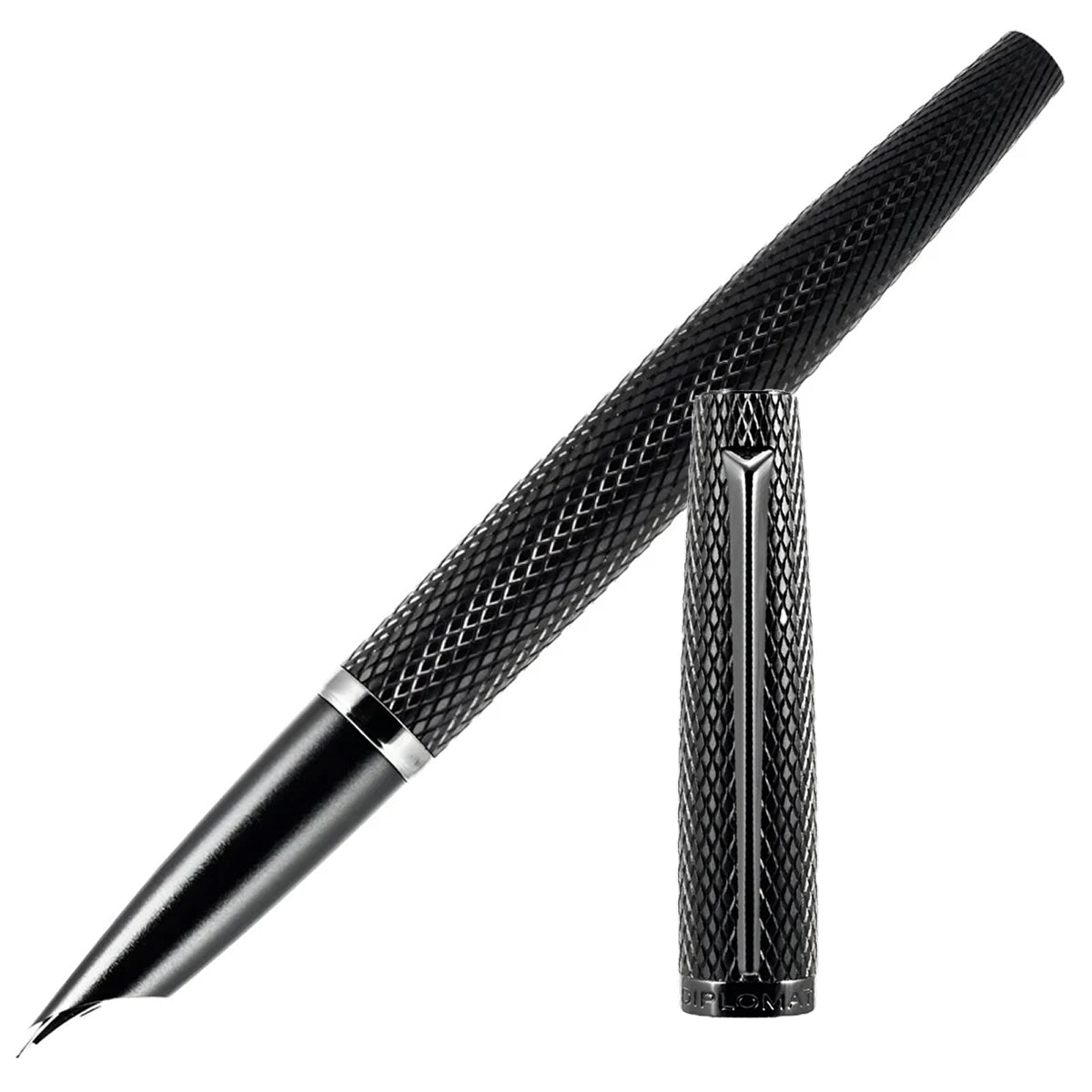 Diplomat Füller Viper Guilloche, schwarz