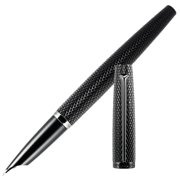 Diplomat Füller Viper Guilloche, schwarz