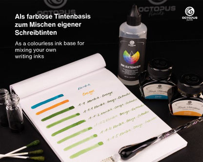 Octopus Fluids colorless fountain pen ink extender for mixing and lightening Transparent 100 ml