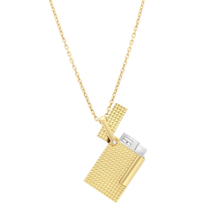 ST Dupont Feuerzeug Lighter Necklace Lighter Nekclace, Golden