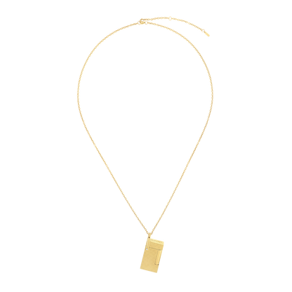ST Dupont Feuerzeug Lighter Necklace Lighter Nekclace, Golden