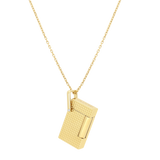 ST Dupont Feuerzeug Lighter Necklace Lighter Nekclace, Golden