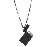 ST Dupont Feuerzeug Lighter Necklace Lighter Nekclace, Schwarz