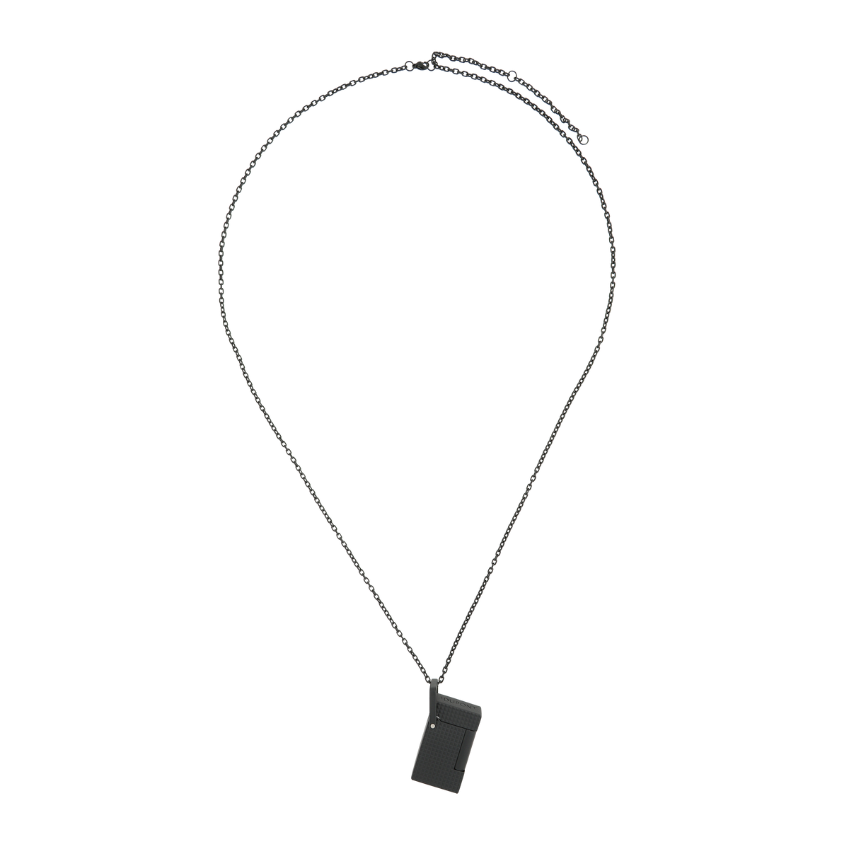 ST Dupont Feuerzeug Lighter Necklace Lighter Nekclace, Schwarz
