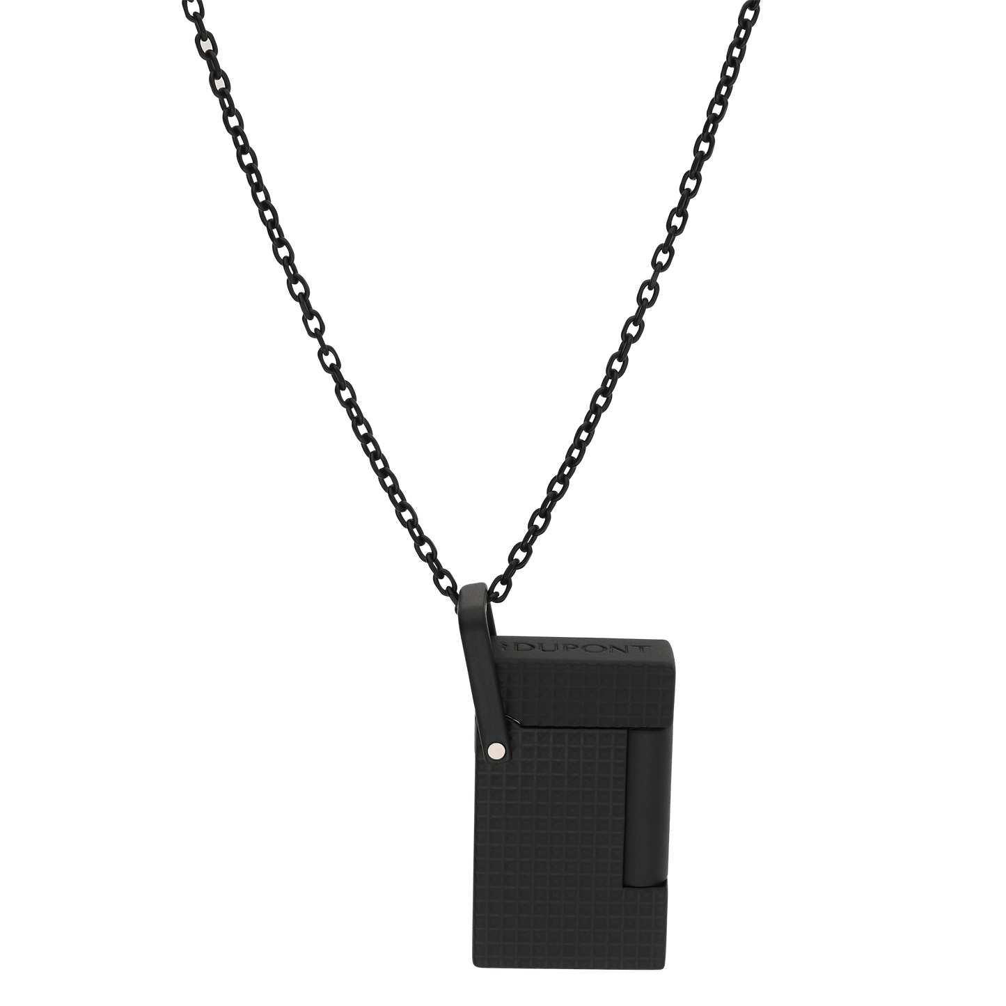 ST Dupont Feuerzeug Lighter Necklace Lighter Nekclace, Schwarz