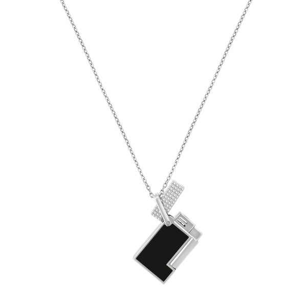 ST Dupont Feuerzeug Leichtere Halskette Silver